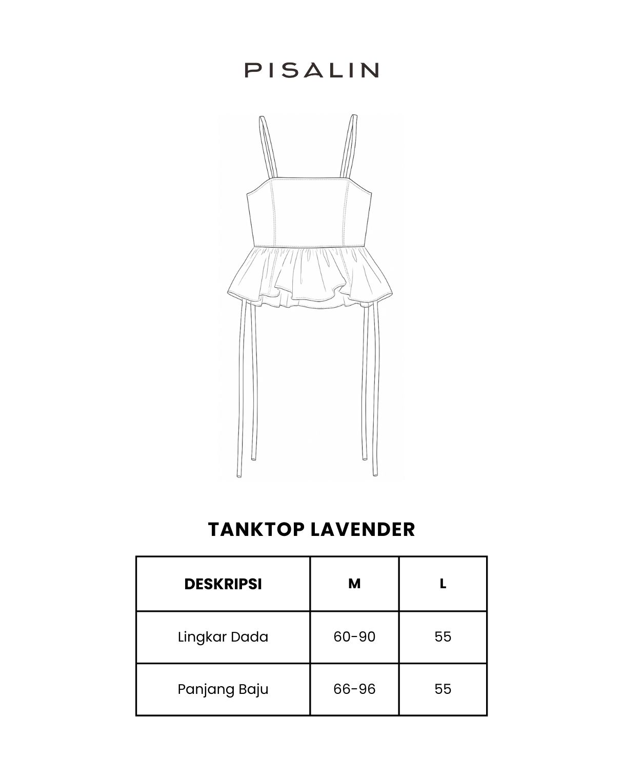Tanktop | Pisalin x Rumah Atsiri Indonesia Ruang Aroma - Tanktop Lavender