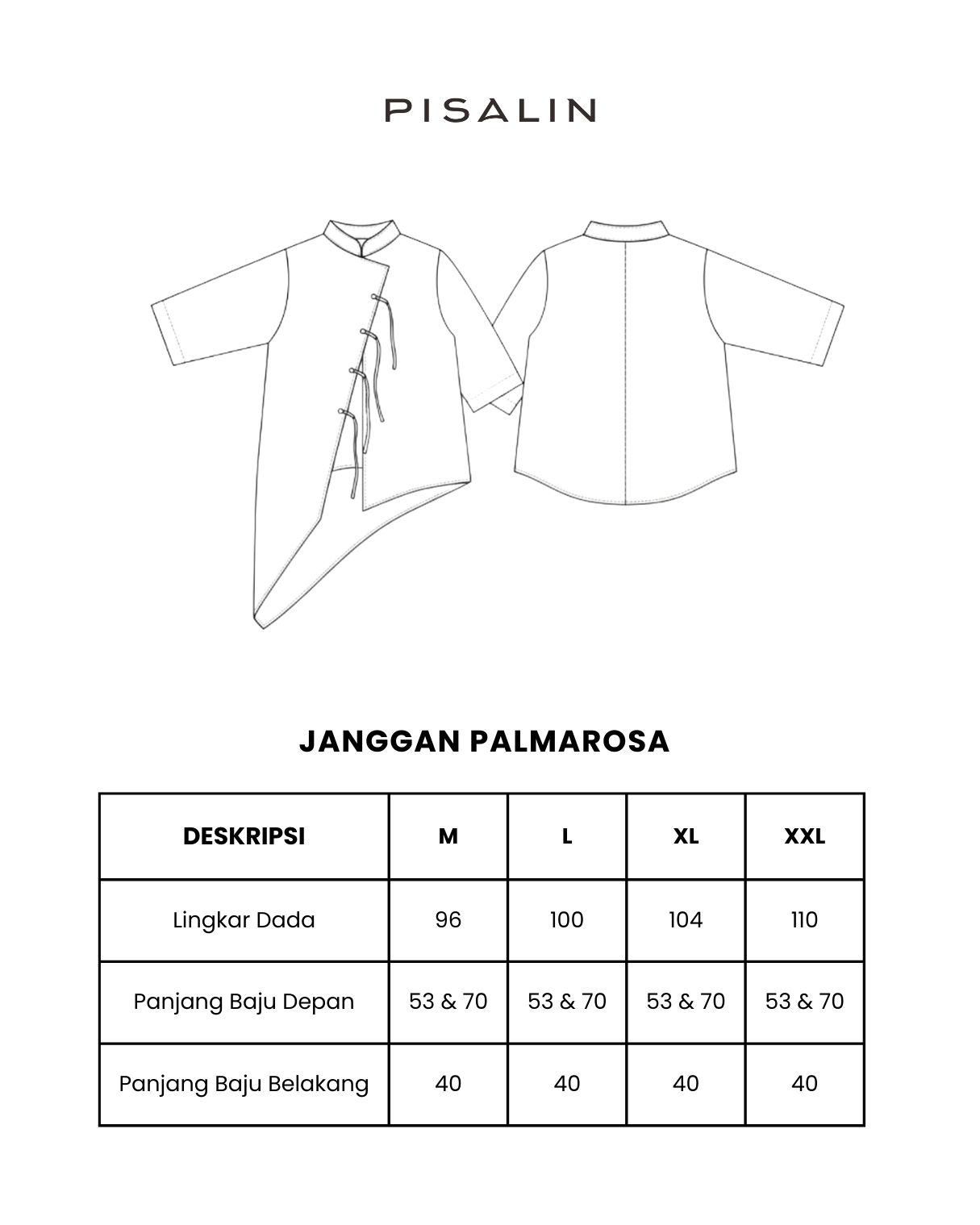 Pisalin x Rumah Atsiri Indonesia Ruang Aroma - Kebaya Janggan Palmarosa