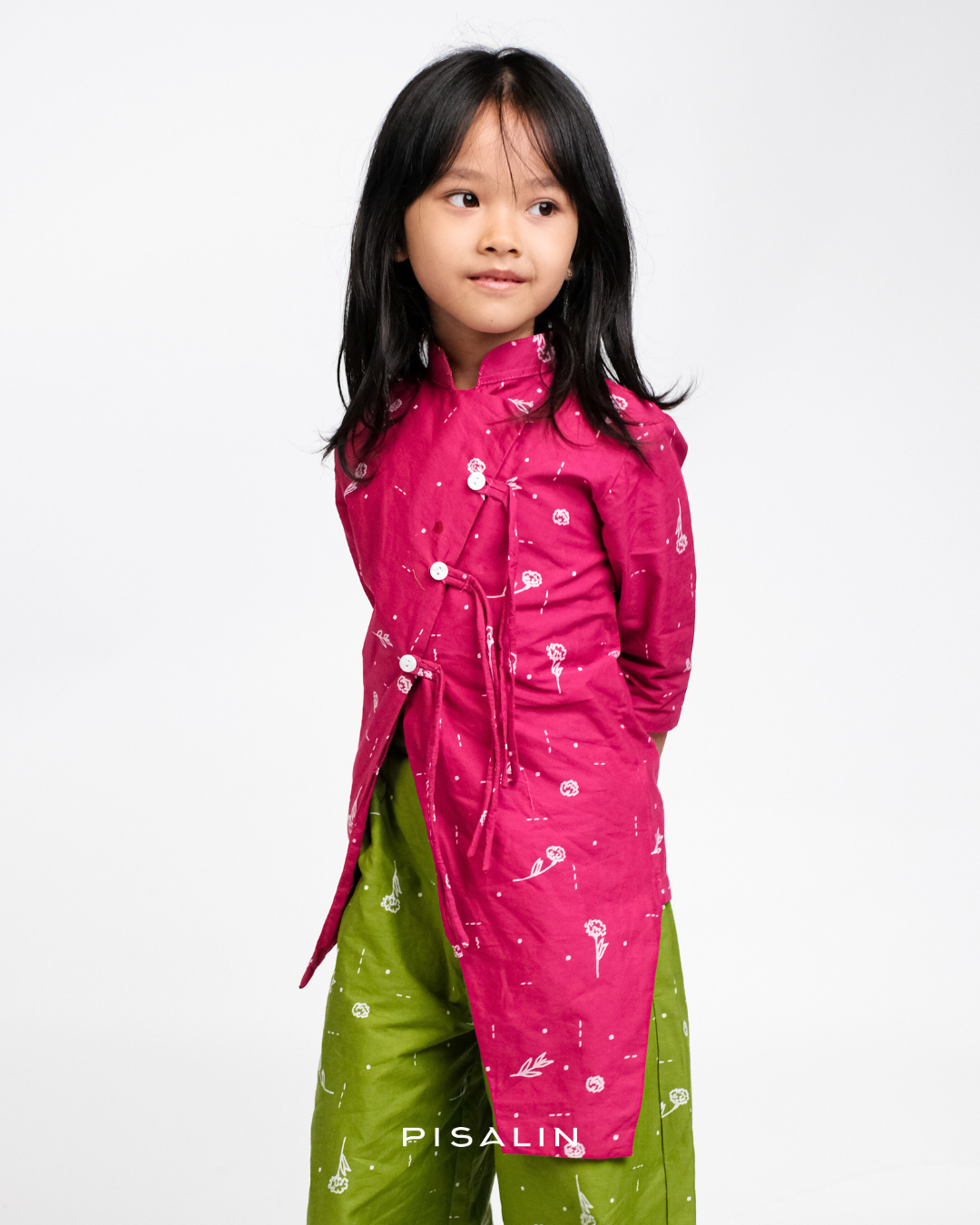 Pisalin Kids - Kebaya Janggan Palmarosa