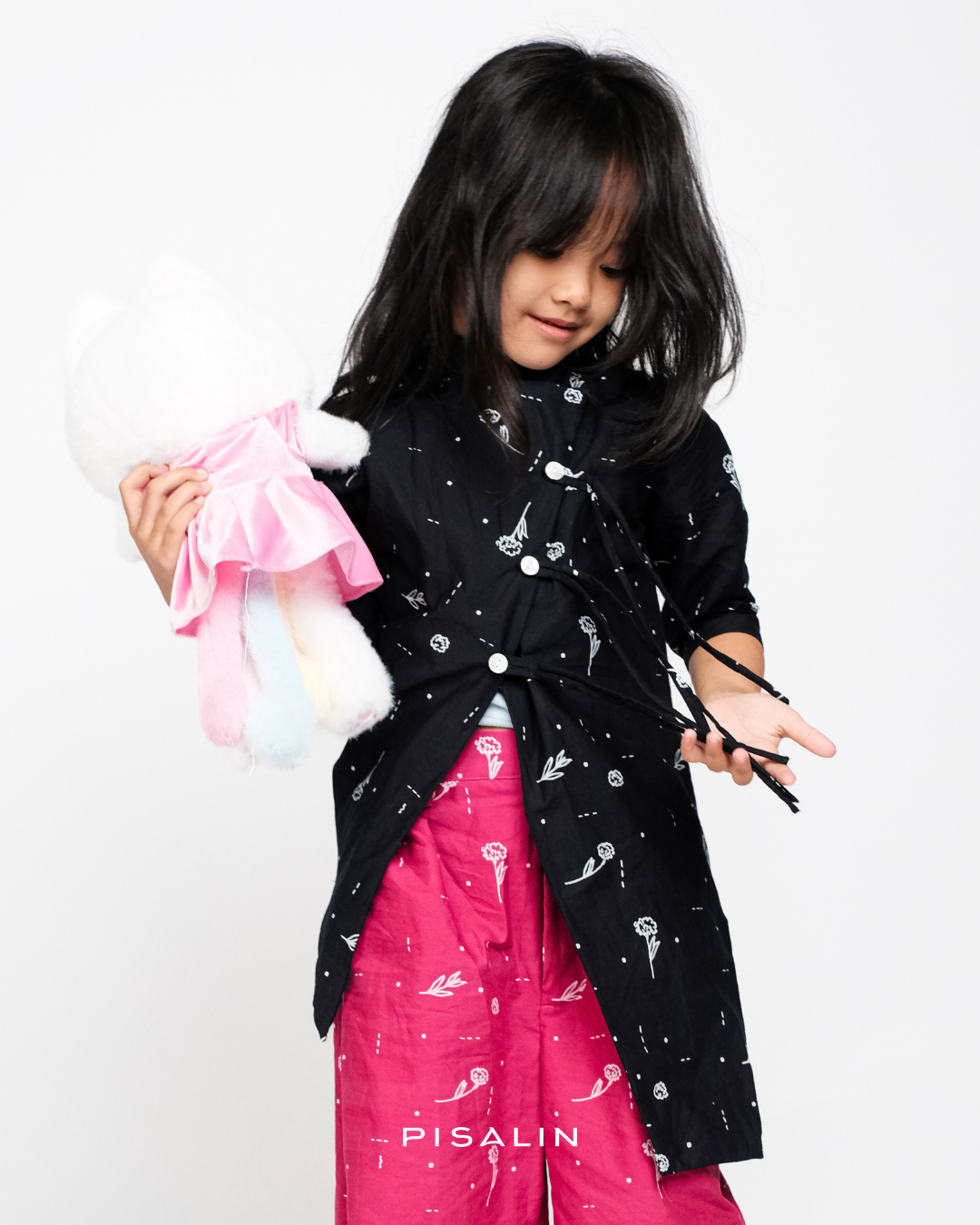 Pisalin Kids - Kebaya Janggan Palmarosa